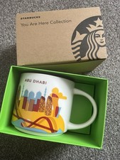 Starbucks You Are Here Collection Mugs Abu Dhabi New Boxed