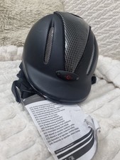 Covalliero Black Riding Hat Size 53-57 (S/M) Horse Riding Hat