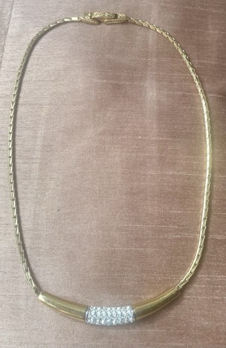 Vintage crystal necklace - vintage,