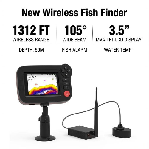 Wireless fish finder 1312 - wireless,