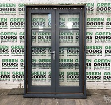SOLID OAK FRENCH DOORS HARDWOOD WOODEN HERITAGE CRITALL EXTERNAL DOUBLE GLAZED