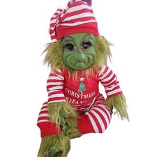 Christmas Grinch Latex Plush