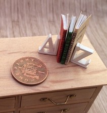 A & Z Bookends & Three Books