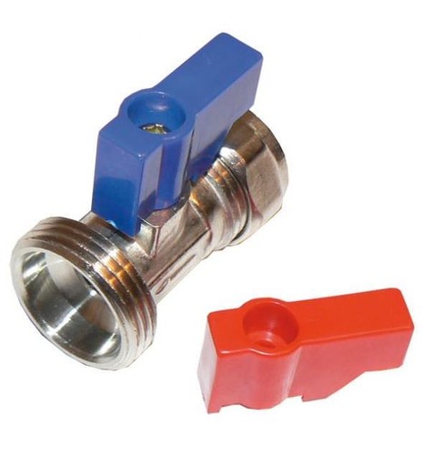 Chrome washing machine - machine, valve