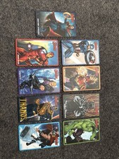 Marvel Avengers Coin Pusher Arcade Card Full Set Inc Rare Thanos