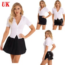 2 Piece Women Sexy Secretary