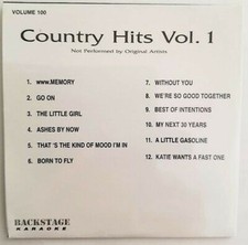 BACKSTAGE KARAOKE CD-G DISC