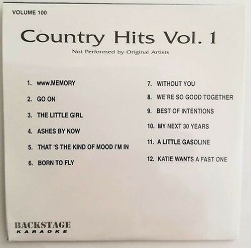 Backstage karaoke disc - karaoke, cd-g
