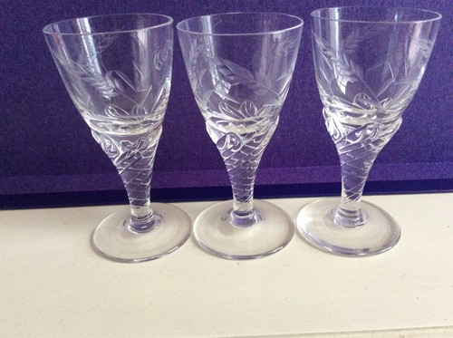 Vintage etched glass - vintage,
