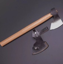 Hand Forged Carbon Steel Axe
