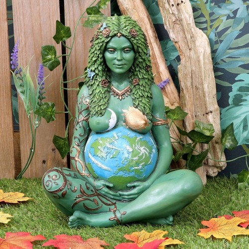 Large mother earth resin - earth,