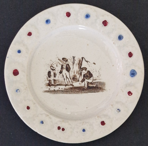 Victorian pearlware nursery - pearlware,