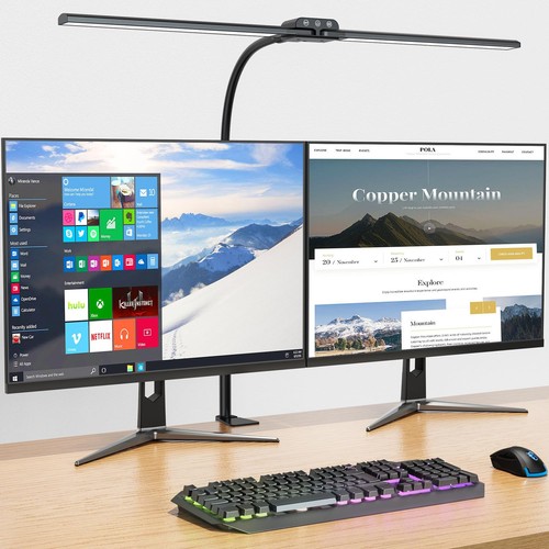 Led desk lamp bright double - led,