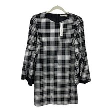 Alice + Olivia Plaid Black
