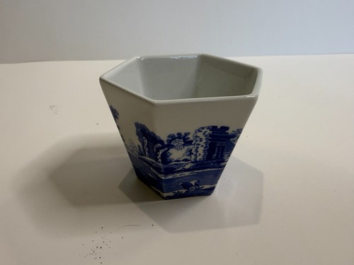 Spode blue italian - italian, hexagonal