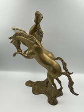 Heavy Vintage Brass Rearing