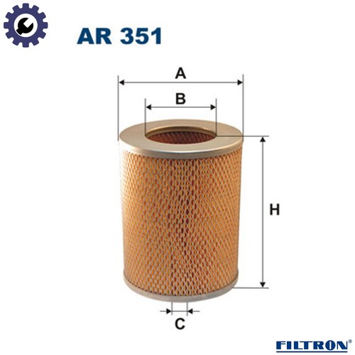 Air filter 351 for - 351, lexus
