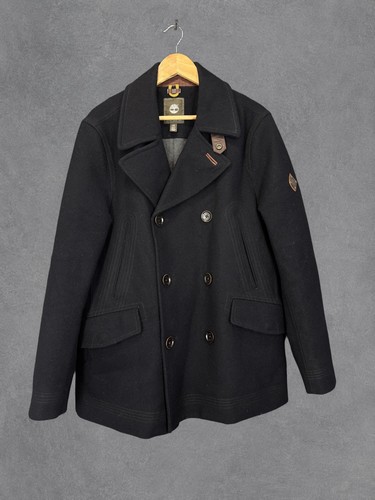 Timberland pea coat mens large - coat,