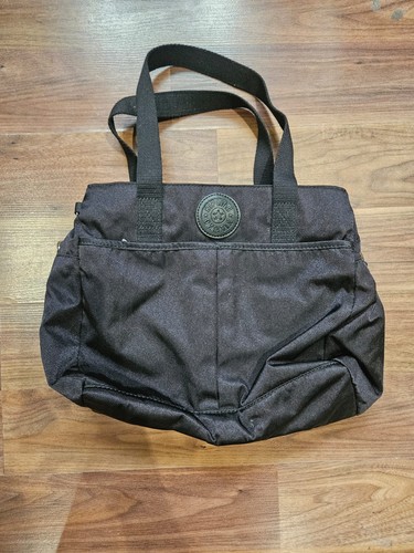 Kipling amiel y2k - black, canvas