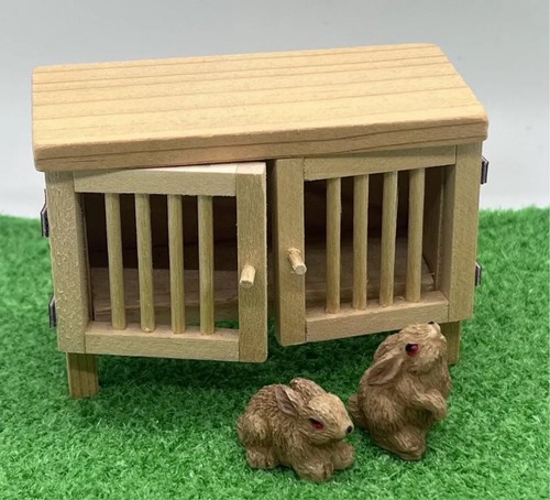 Dolls house pet hutch 2 - dolls,
