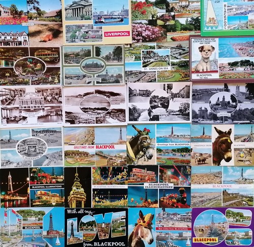 Topographical postcards - topographical,