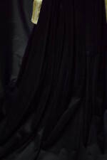 BLACK STAGE CURTAIN  VELVET