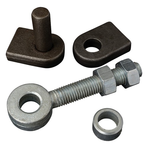 Adjustable zinc eye bolts - eye,