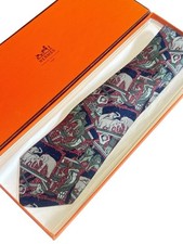 Men's Hermes Neck Tie 100%