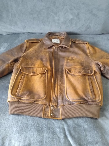 Vtg remy leather - leather, bomber