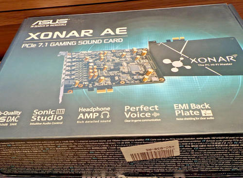 Xonar pcie gaming sound - ae, 7.1