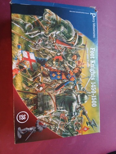 Perry miniatures foot knights - miniatures,
