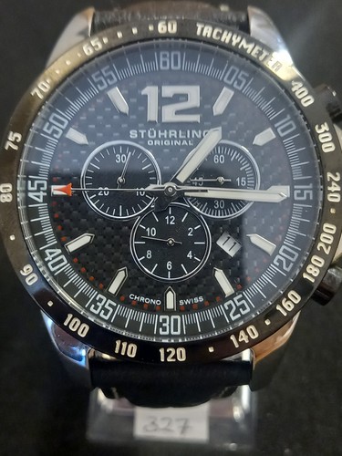 Stuhrling men chronograph - stuhrling,