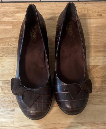 Vionic lena orthoheel brown - vionic,
