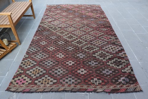 Vintage turkish kilim - vintage,