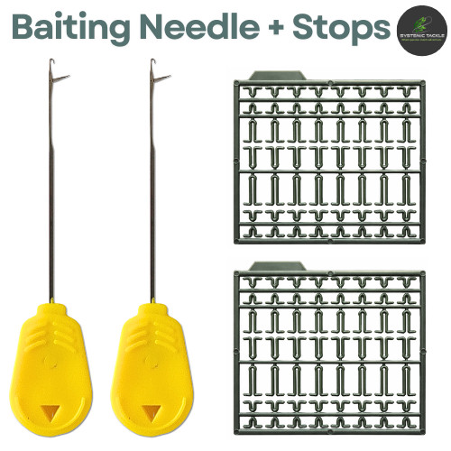 Fishing baiting needle - fishing, with