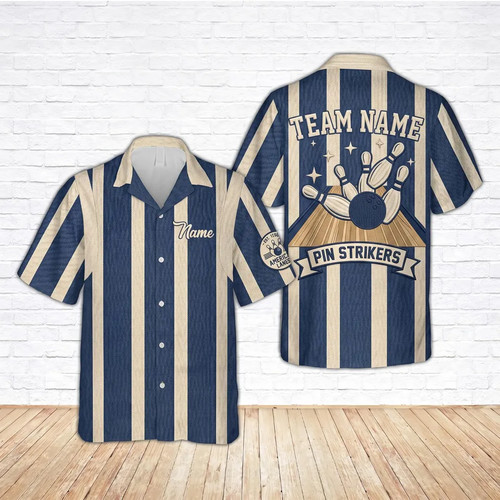 Custom name bowling retro - name,