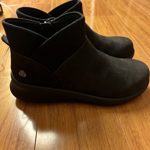 Black cloudsteppers clarks - black,