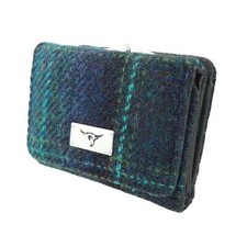 Navy Blue Turquoise Tartan