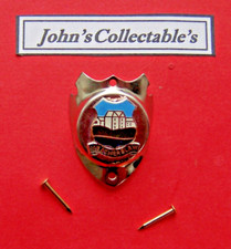 HEATHERSLAW NORTHUMBERLAND WALKING / HIKING STICK BADGE / MOUNT LOT C