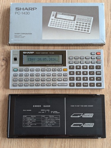 Sharp 1430 pocket - sharp, pc-1430