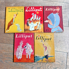 5 Lilliput Magazines 1950 /