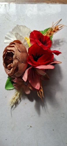 Hair flower vintage style - flower,