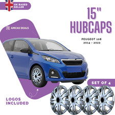 Wheel trims hub caps - 15",