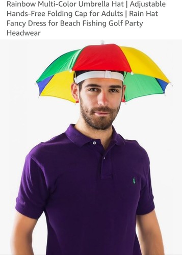 Hands free head - head, umbrella
