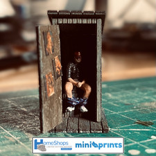 Outhouse Laser Cut Kit and 3-D