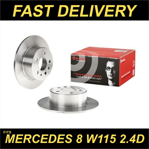 Brake discs pair solid - pair,