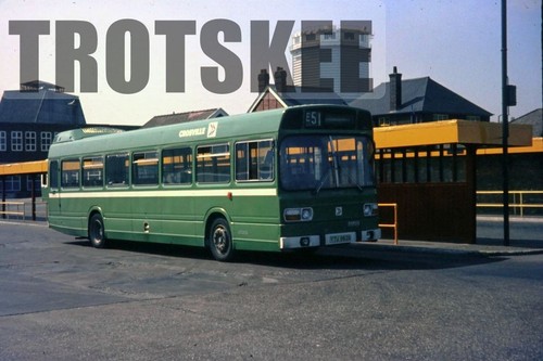 35mm slide crosville leyland - slide,