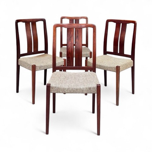 Set four rosewood dining - set,