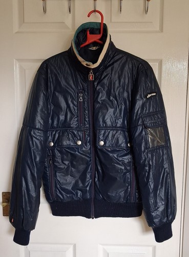 Vintage 80s ellesse blue puffa - vintage,