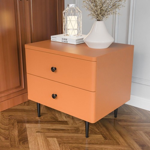 Vintage nightstand wooden end - vintage,
